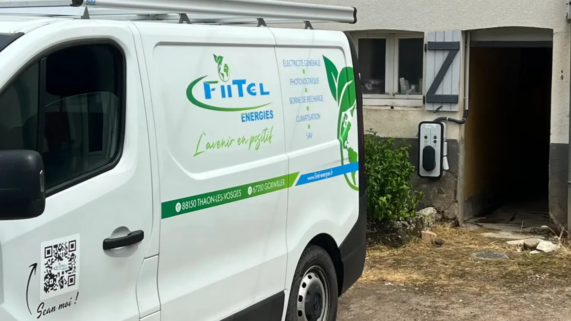 installation d'une borne de recharge hager de 7,4 kw chez un particulier à derbamont, dans les vosges. (2)