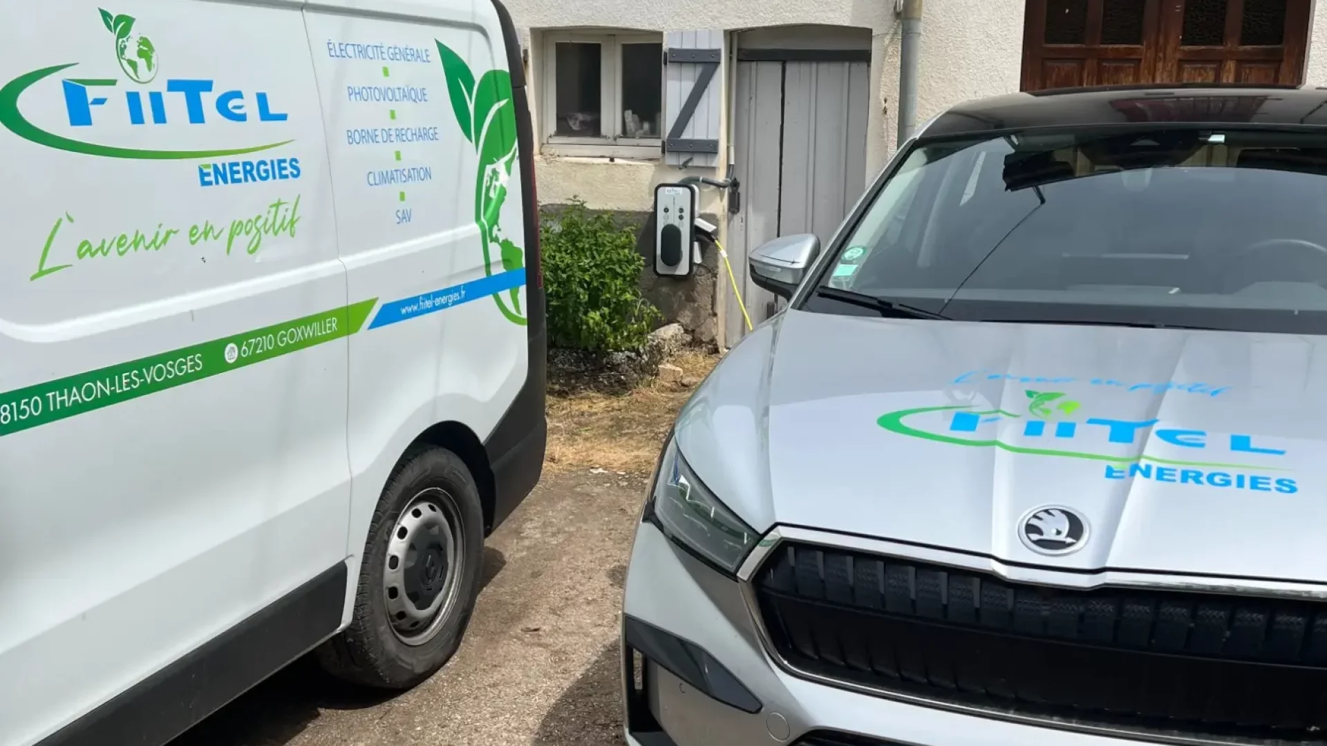 installation d'une borne de recharge hager de 7,4 kw chez un particulier à derbamont, dans les vosges. (3)